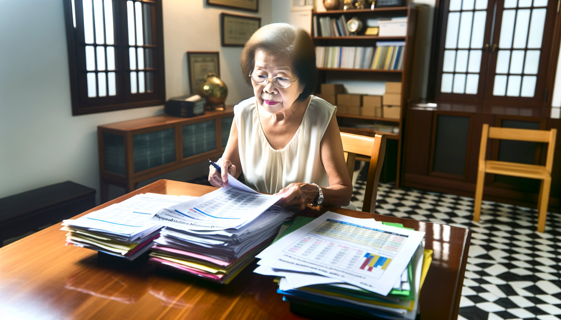 Senior individual managing Required Minimum Distributions