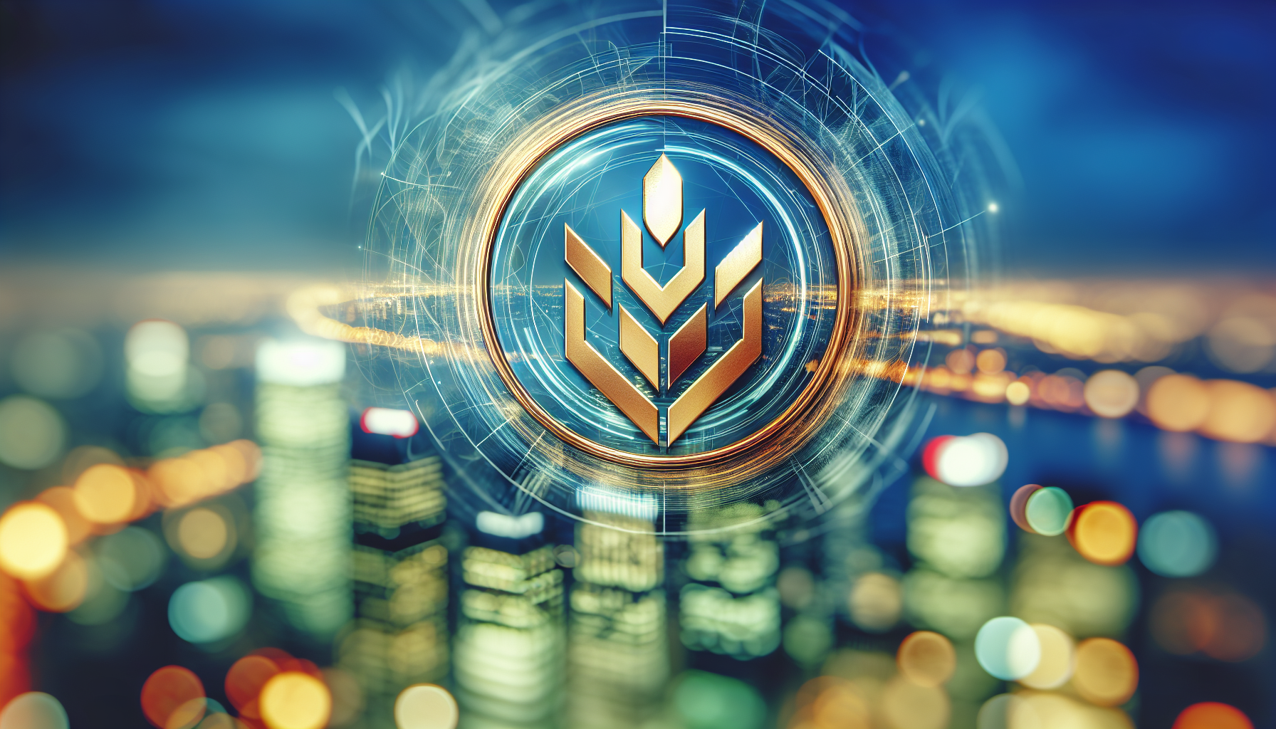 Noble Gold Investments logo on a blurred background